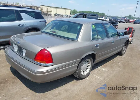 2002 Ford Crown Victoria Lx from USA, damaged, VIN 2FAFP74W62X100417